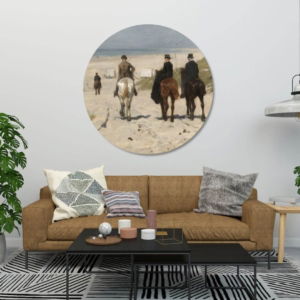 01.01.003 morgenrit op het strand woonkamer sfeer cirkel