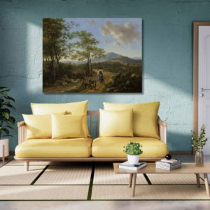 01.01.008 - Italiaans Landschap met herders - Woonkamer - Sfeer - Liggend