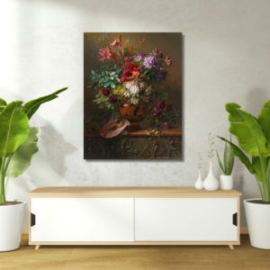 01.01.020-stilleven-met-bloemen-in-een-griekse-vaas-woonkamer-sfeer-staand