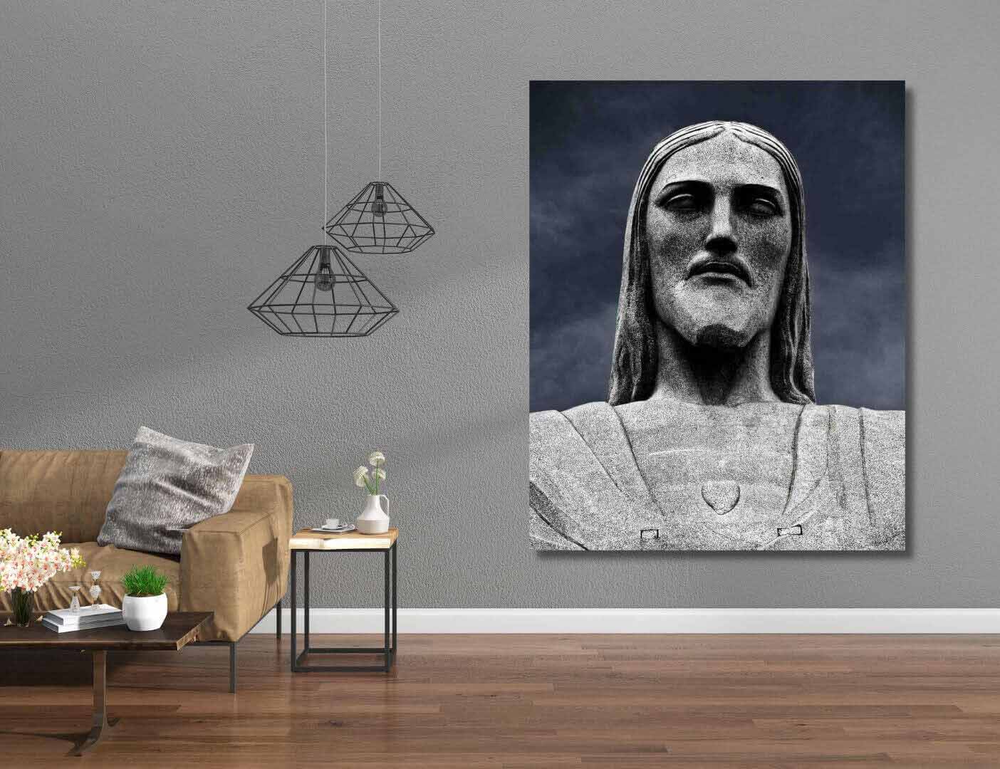 01.02.013 christus de verlosser woonkamer sfeer staand