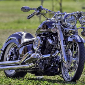 02.01.006 - Yamaha V Star 1100 Classic - Liggend