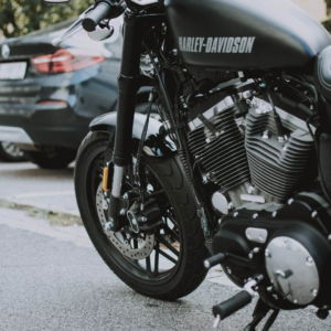 02.01.018 harley davidson vance & hines twin slash staand