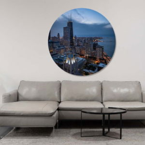 02.02.018 luchtfoto kustlijn chicago woonkamer sfeer cirkel