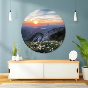 03.01.014 bloemen boven op de berg woonkamer sfeer cirkel