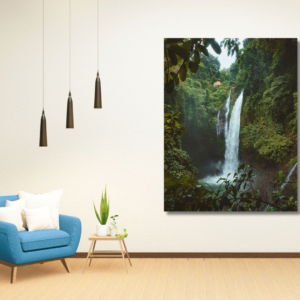 03.02.015 aling aling waterval woonkamer sfeer staand
