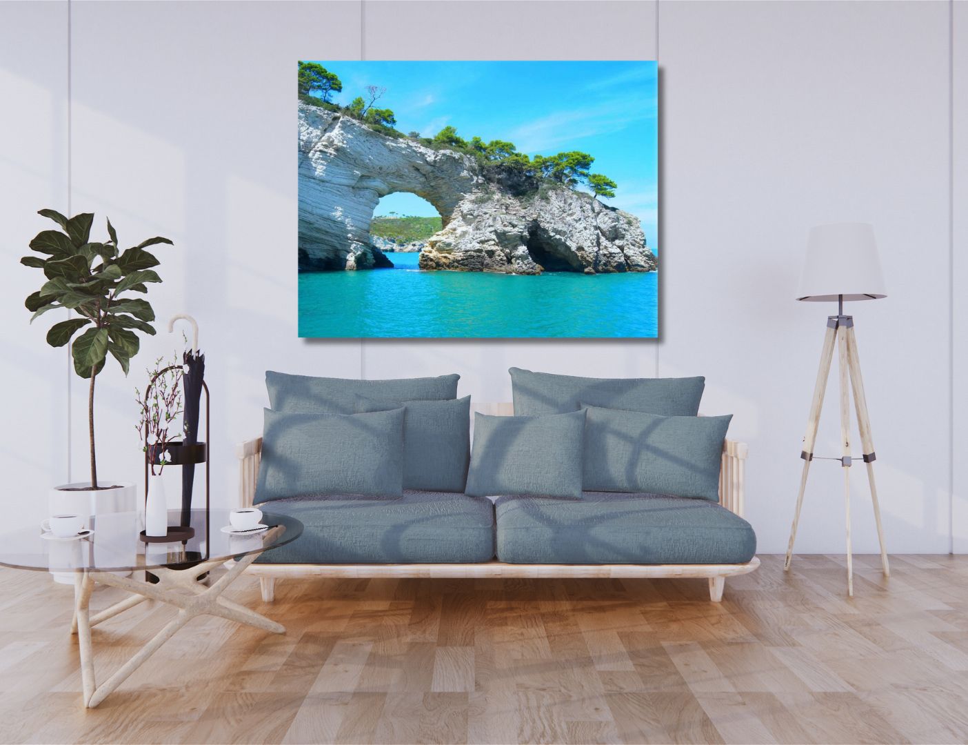 03.03.005 rotsen van nationaal park gargano woonkamer sfeer liggend