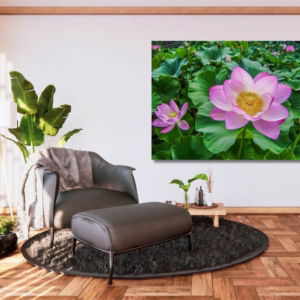 03.04.006 indiase lotusbloem woonkamer sfeer liggend