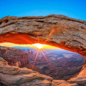 04.01.004 zonsopkomst mesa arch, canyan liggend