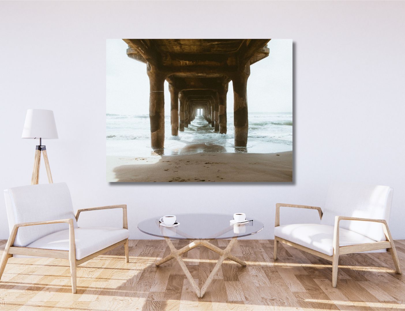 04.01.009 manhattan beach pier woonkamer sfeer liggend