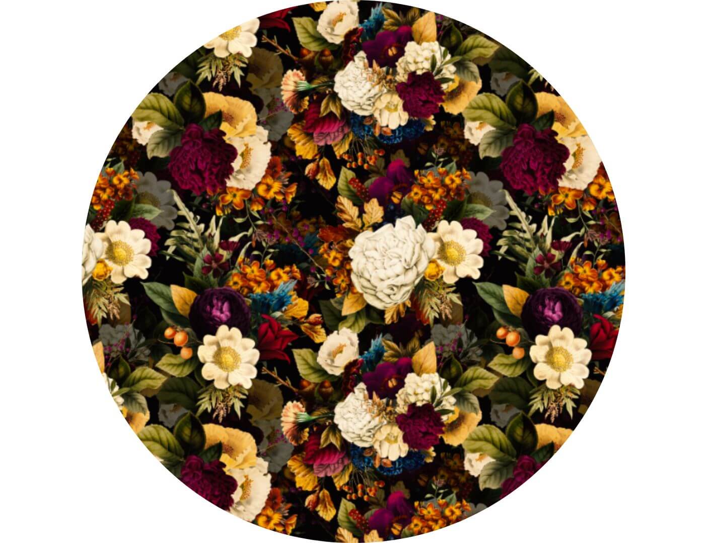 05.01.17414 mystical night floral cirkel