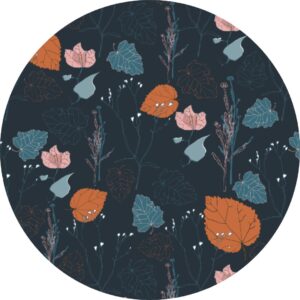 05.01.1842 nature leaves cirkel