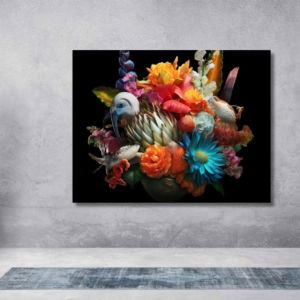 07.01.006 bloemen bouquet woonkamer sfeer liggend