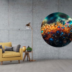 07.01.011 onderwater groeiend koraal woonkamer sfeer cirkel