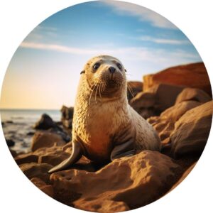 07.01.016 zeehond op rotsen cirkel