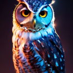 07.01.022 3d nacht uil staand