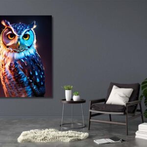 07.01.022 3d nacht uil woonkamer sfeer staand