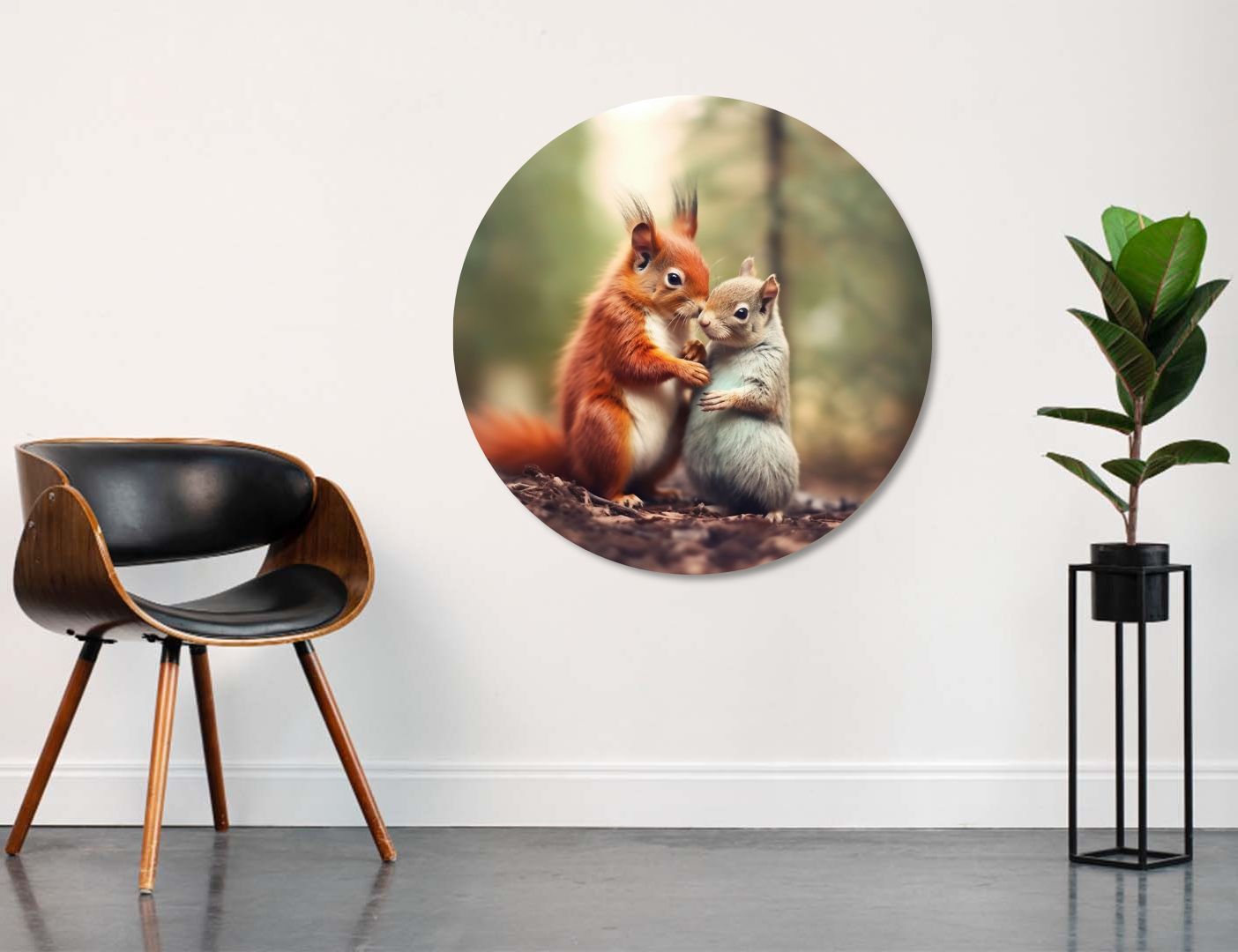 07.01.023 eekhoorn duo portret woonkamer sfeer cirkel