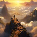 07.01.025 bergtop wandeling staand