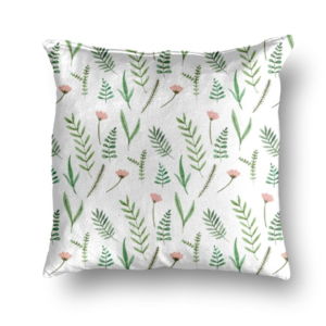 10.05.2733 pattern leaves & flowers kussens