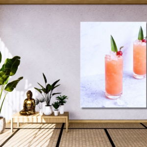 12.01.021 cocktail drankje woonkamer sfeer staand