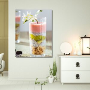 12.01.022 gezonde smoothie woonkamer sfeer staand